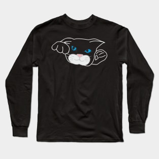 Cat face Long Sleeve T-Shirt